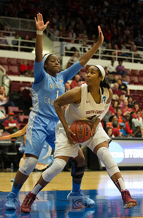 NCAA Womens Basketball: NCAA Tournament-Stanford Regional-South Carolina vs North Carolina