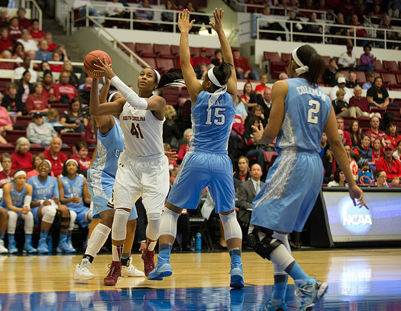 NCAA Womens Basketball: NCAA Tournament-Stanford Regional-South Carolina vs North Carolina