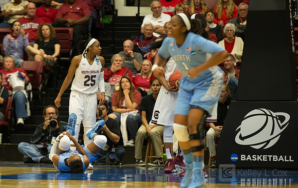 NCAA Womens Basketball: NCAA Tournament-Stanford Regional-South Carolina vs North Carolina