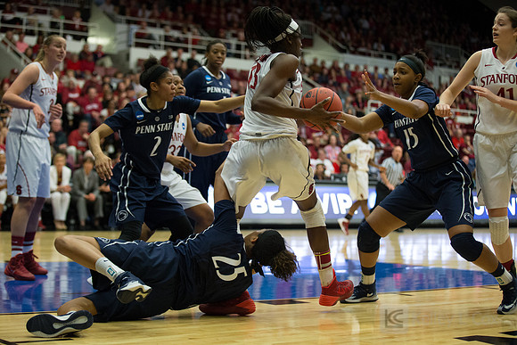 NCAA Womens Basketball: NCAA Tournament-Stanford Regional-Stanford vs Penn State