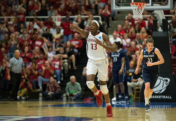 NCAA Womens Basketball: NCAA Tournament-Stanford Regional-Stanford vs Penn State