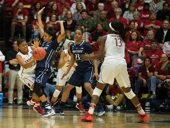 NCAA Womens Basketball: NCAA Tournament-Stanford Regional-Stanford vs Penn State
