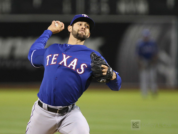 MLB: Texas Rangers at Oakland Athletics