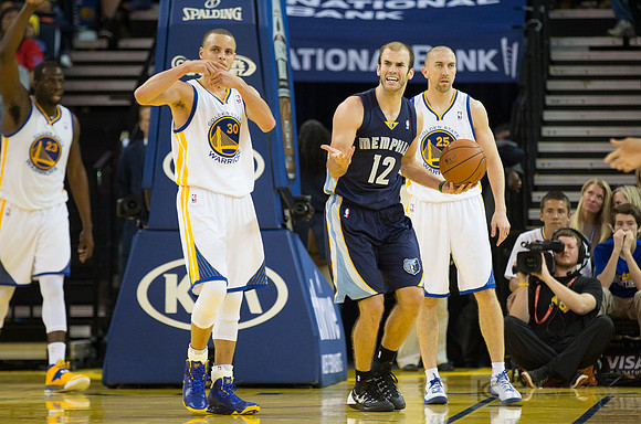 NBA: Memphis Grizzlies at Golden State Warriors