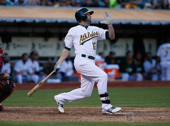 MLB: Los Angeles Angels at Oakland Athletics