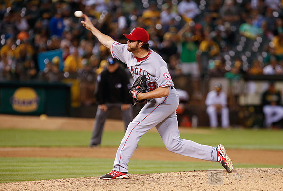 MLB: Los Angeles Angels at Oakland Athletics