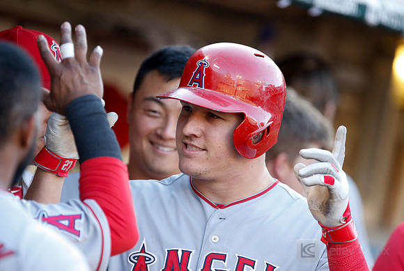 MLB: Los Angeles Angels at Oakland Athletics