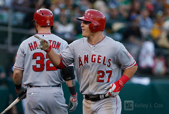 MLB: Los Angeles Angels at Oakland Athletics