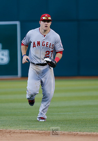 MLB: Los Angeles Angels at Oakland Athletics