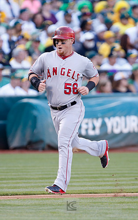 MLB: Los Angeles Angels at Oakland Athletics