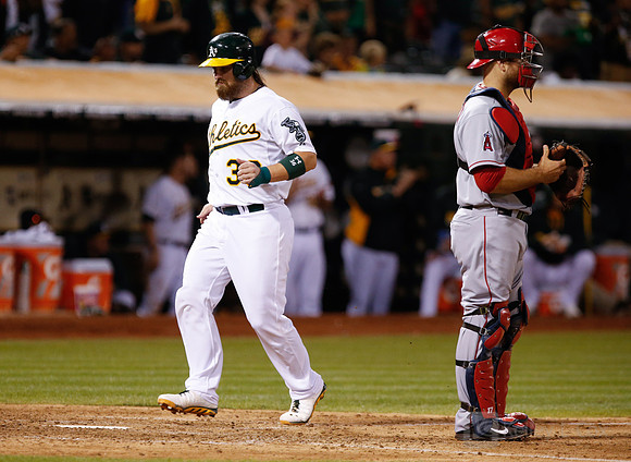 MLB: Los Angeles Angels at Oakland Athletics