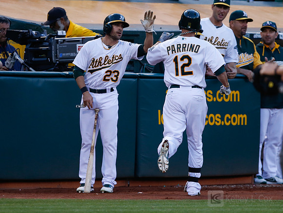 MLB: Los Angeles Angels at Oakland Athletics