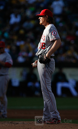 MLB: Los Angeles Angels at Oakland Athletics