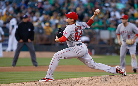 MLB: Los Angeles Angels at Oakland Athletics