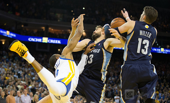 NBA: Memphis Grizzlies at Golden State Warriors