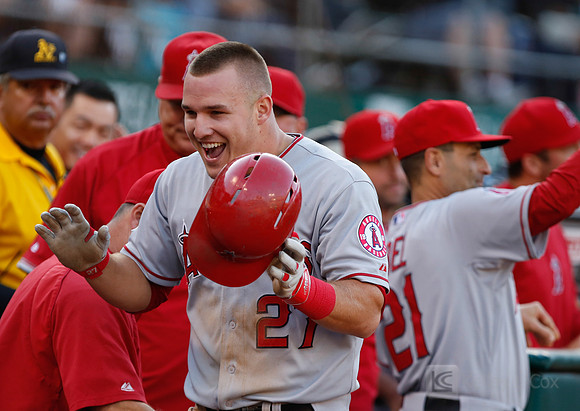MLB: Los Angeles Angels at Oakland Athletics