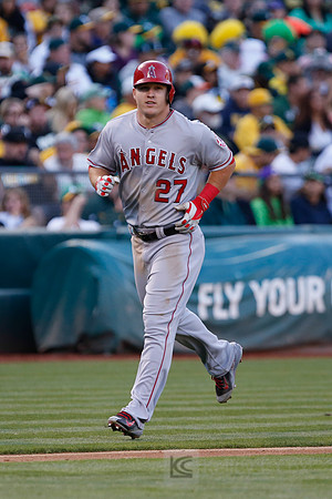 MLB: Los Angeles Angels at Oakland Athletics