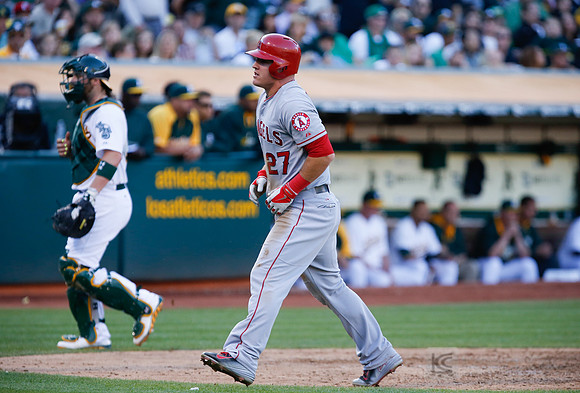 MLB: Los Angeles Angels at Oakland Athletics