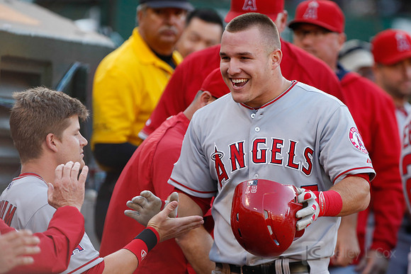 MLB: Los Angeles Angels at Oakland Athletics