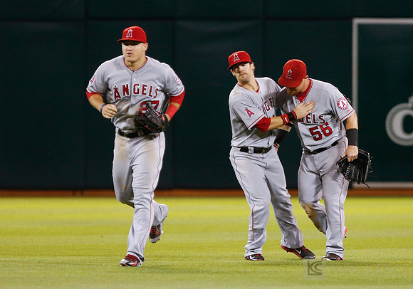 MLB: Los Angeles Angels at Oakland Athletics