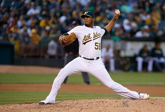MLB: Los Angeles Angels at Oakland Athletics