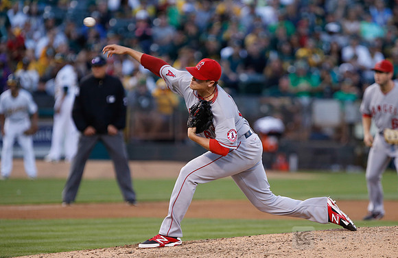 MLB: Los Angeles Angels at Oakland Athletics