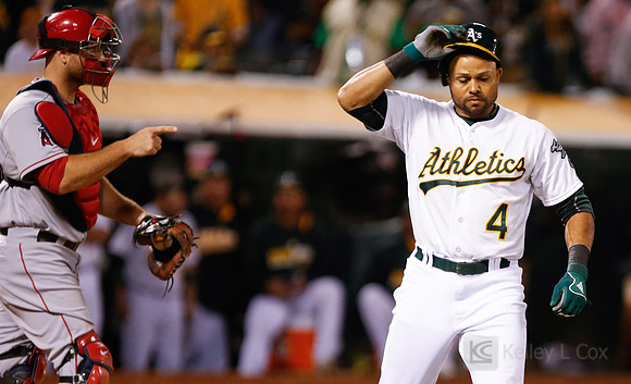 MLB: Los Angeles Angels at Oakland Athletics