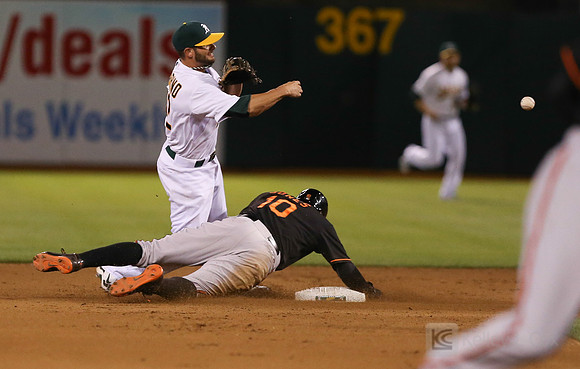 MLB: Baltimore Orioles at Oakland Athletics