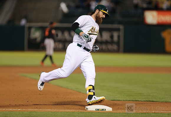 MLB: Baltimore Orioles at Oakland Athletics