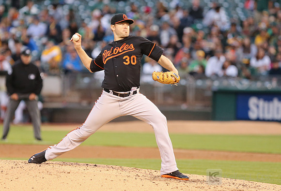 MLB: Baltimore Orioles at Oakland Athletics