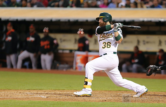 MLB: Baltimore Orioles at Oakland Athletics