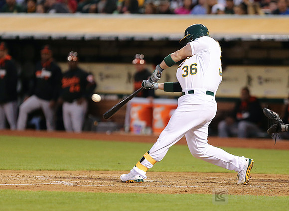 MLB: Baltimore Orioles at Oakland Athletics