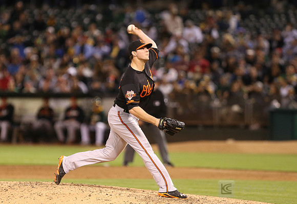 MLB: Baltimore Orioles at Oakland Athletics