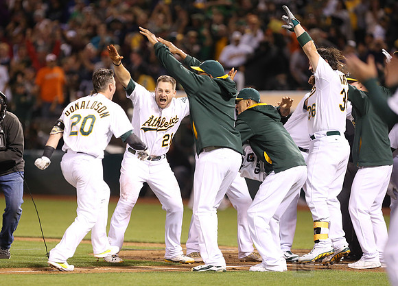 MLB: Baltimore Orioles at Oakland Athletics