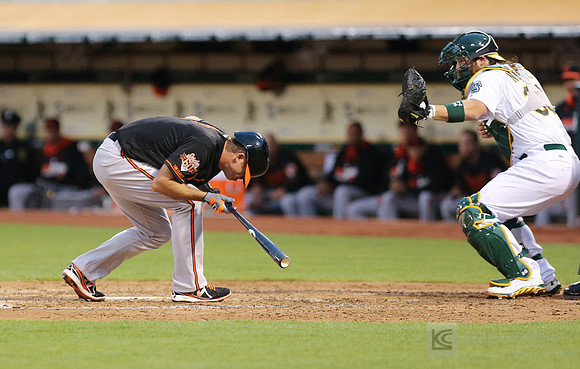 MLB: Baltimore Orioles at Oakland Athletics