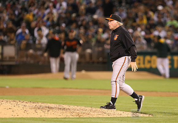 MLB: Baltimore Orioles at Oakland Athletics