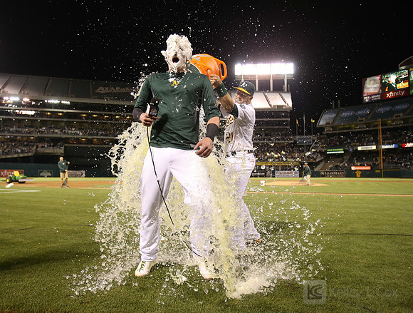 MLB: Baltimore Orioles at Oakland Athletics