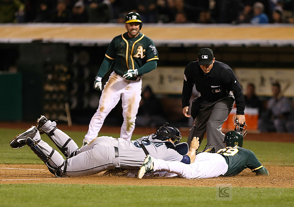 MLB: Seattle Mariners at Oakland Athletics