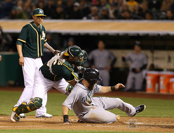 MLB: Seattle Mariners at Oakland Athletics
