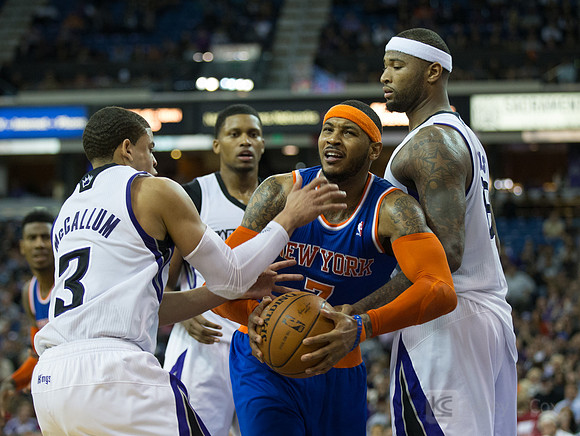 NBA: New York Knicks at Sacramento Kings
