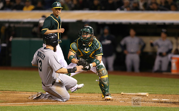 MLB: Seattle Mariners at Oakland Athletics