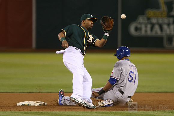 MLB: Texas Rangers at Oakland Athletics