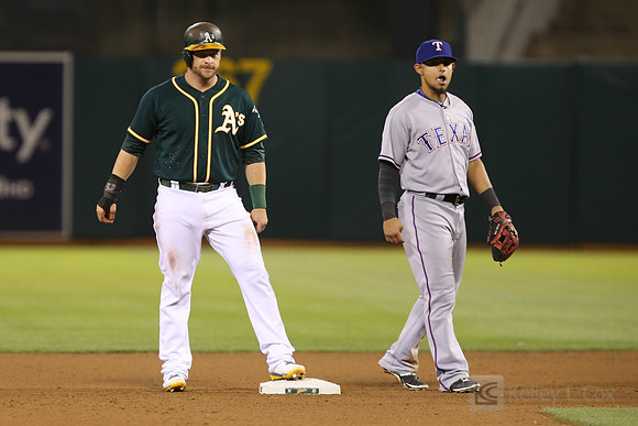MLB: Texas Rangers at Oakland Athletics