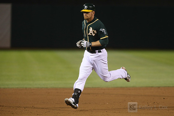 MLB: Texas Rangers at Oakland Athletics