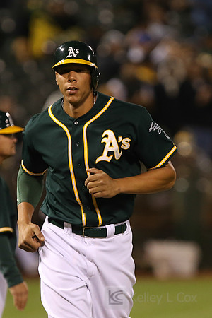 MLB: Texas Rangers at Oakland Athletics