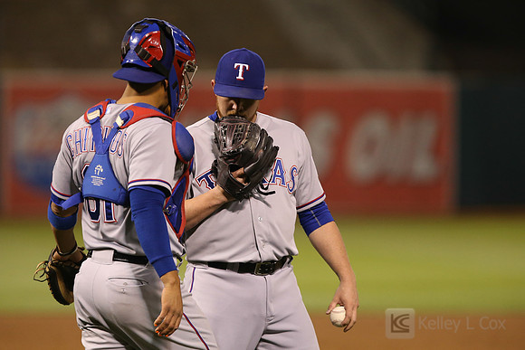 MLB: Texas Rangers at Oakland Athletics