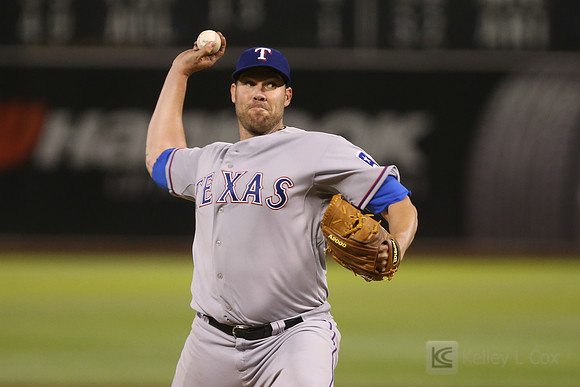 MLB: Texas Rangers at Oakland Athletics