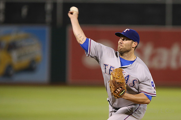 MLB: Texas Rangers at Oakland Athletics