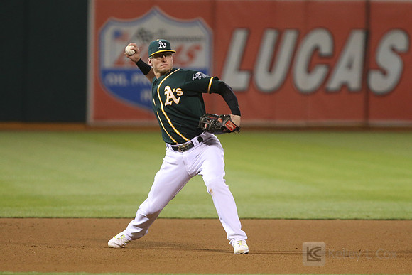 MLB: Texas Rangers at Oakland Athletics