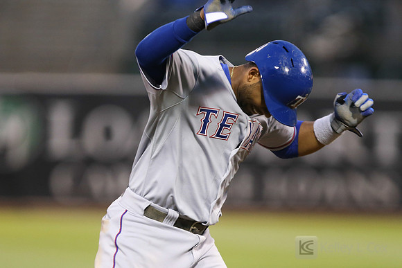 MLB: Texas Rangers at Oakland Athletics